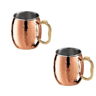 OGGI Hammered Copper Moscow Mule Mug Set of 2 Review