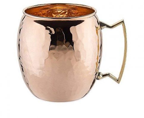 Solid Copper Unlined Hammered Moscow Mule Mug 2 Pack – 16 Oz. * Twilight Parties* Review