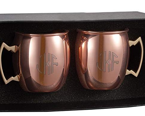 Personalized Set of 2 Moscow Mule Mugs with Free Engraving Review