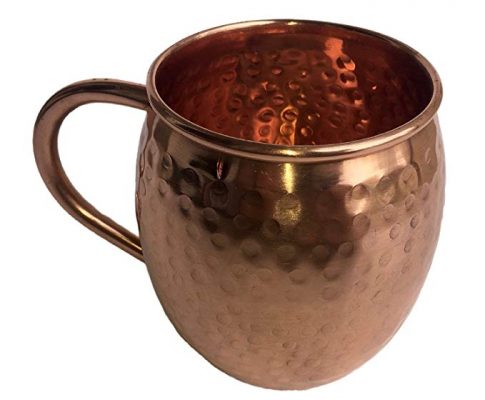 Pure Copper Moscow Mule Mug | Handcrafted Hammered Copper Drinking Mug | 16oz | No Nickel Lining 100% Solid Copper Review