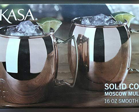 Mikasa Solid Copper Moscow Mule 16 oz. Mugs One Pair Review