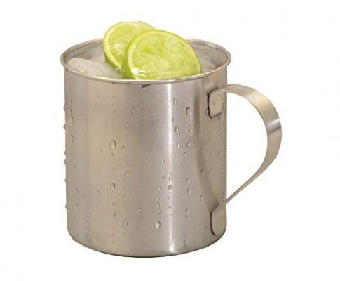 Thirsty Rhino Seles, Mini Stainless Steel Moscow Mule Mug, Brushed Silver Finish, 8 oz Review