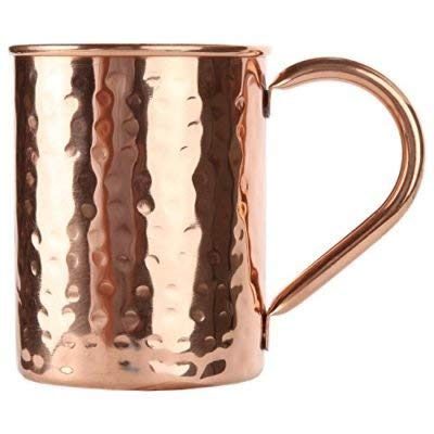 Copper Mugs – Moscow Mule 100 % Solid Pure Copper Mug – Unlined Handcrafted Copper Mug – 16 ounce. No Nickel. Good for Beer, Vodka Mule and Drinks. Great for Summer Drinks and Gifts! Review