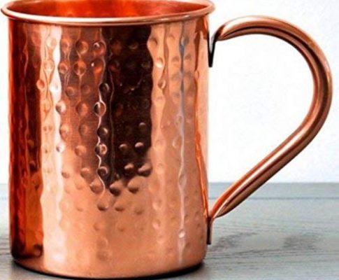 23oz. Jumbo Moscow Mule Hammered Copper Mugs – Set of 2 – 100% Solid Copper – Keskov Authentic – Large -No Rivets – No Inner Lining – Dimpled Tall Handcrafted Mug Review