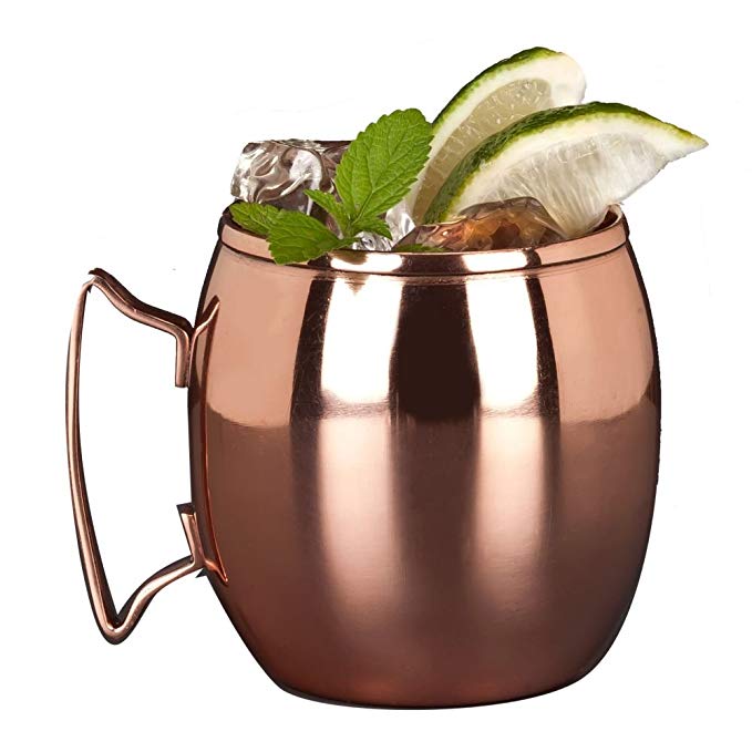 World Tableware CMM-100 Copper Moscow Mule 14 Ounce Mug - 12 / CS