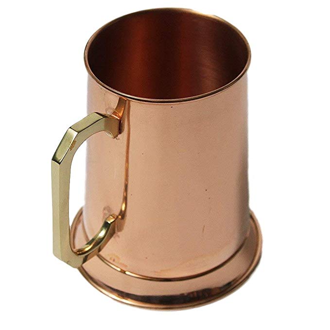 Authentic Smooth Finish 20 ounce Copper Beer Stein by Alchemade