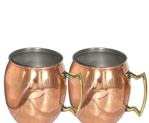 Copper Moscow Mule Mug with Brass Handle (2) Review