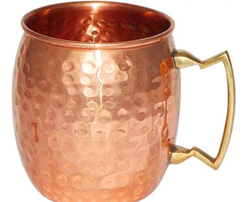 Rastogi Handicrafts Pure Copper Hand Hammered Mug Brass Handle – Moscow Mule Mug Beer Mug- Vodka Mug- Wine Mug Review