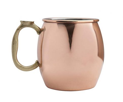 The Classic MOSCOW MULE MUG, 16-Ounce Solid Copper plated with Stainless steel lining, Smooth Finish Moscow Mule Mug Review