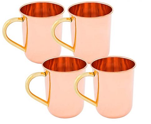 Old Dutch Straight Sided Moscow Mule Mug, 14-Ounce, Set of 4 Review