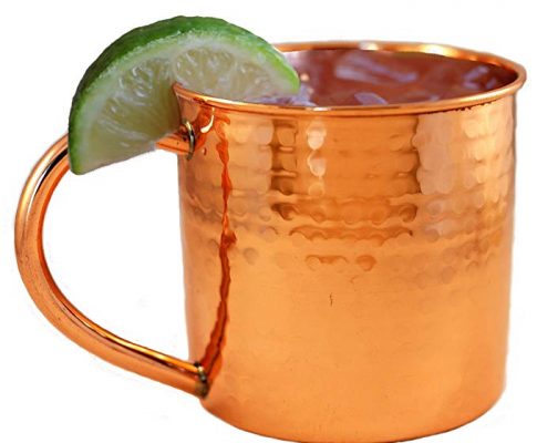 Hammered Copper Mug for Moscow Mules – 16 oz – 100% pure copper – by ALCHEMADE with e-Recipe book included Review