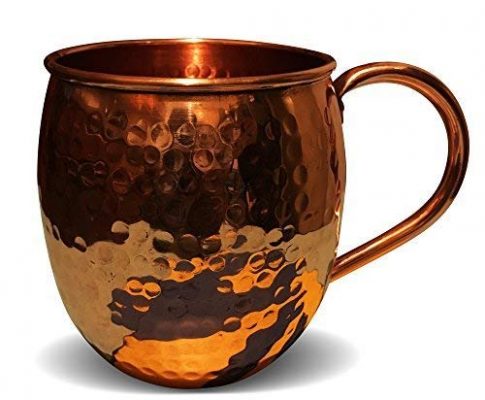 Om Creation Handcrafted Moscow Mules Copper Mugs – 100% Pure 16 oz – Best Mug for Beer, Cocktails, Water and other Ice Cold Drinks Review