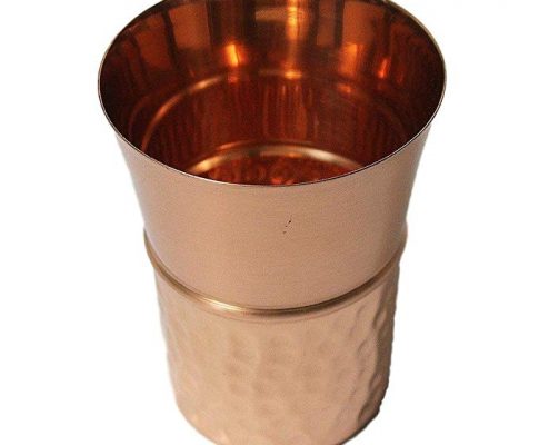 Premium Quality Half Hammered Tapered Copper Tumbler Mint Julep – 100% Pure Hammered Copper Tumbler for Moscow Mules Review