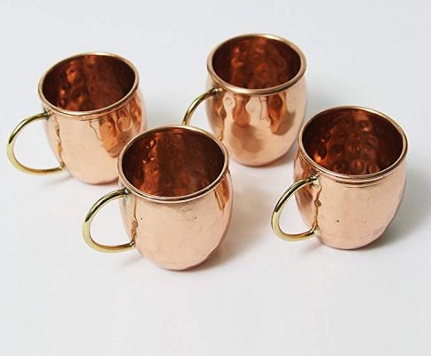 Set of 4 – Classic Mule Mug Shotglasses by Alchemade Review