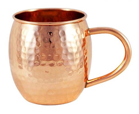 Alchemade Copper Barrel Mug for Moscow Mules – 16 oz – 100% Pure Hammered Copper – Heavy Gauge – No lining – includes FREE E-Recipe book Review