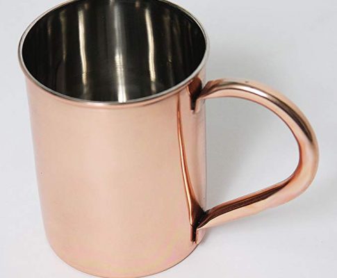 12 ounce Copper plated stainless steel mug for Moscow Mules by Alchemade Review