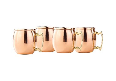 Old Dutch 2 Oz. Solid Copper Mini Moscow Mule Shot Mug, Set of 4 Review