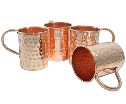 Dakshcraft Copper mugs Sales & Specials – Better Homes and Gardens (Capacity – 500 ml / 16.90 oz), Set of 4 Review