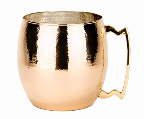 Old Dutch Jumbo Hammered Solid Moscow Mule Mug, 192-Ounce, Copper Review