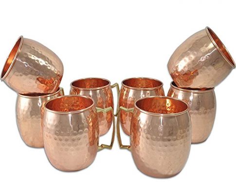 Figo Inc Handmade Pure Copper Hammered Moscow Mule Mug (8) Review