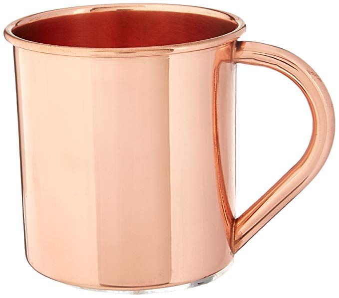 BirdRock Home 100% Copper Moscow Mule Mugs | Set of 2 | Cup | Home and Kitchen | Cocktails | Drinks