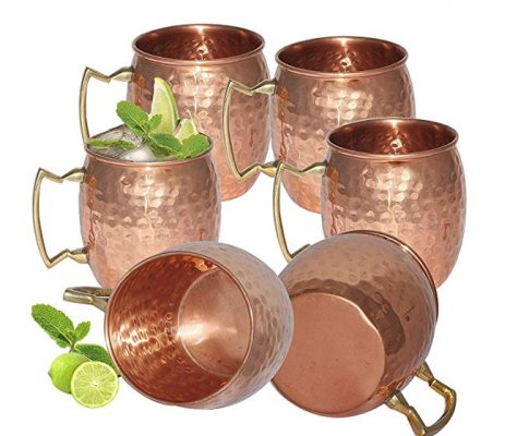 Avs Stores Pure copper hammered cup Moscow Mule Set of 6 Review