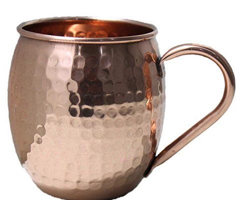 STREET CRAFT Authentic Handcrafted Moscow Mules Copper Mugs 100% Pure Copper Solid Moscow Mule Mug 24 Ounce Extra Large Size No Lining Hammered Finish Review