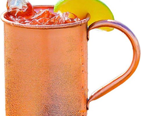 100% Copper Mug for Moscow Mule – Solid Smooth Pure Copper 16oz Review