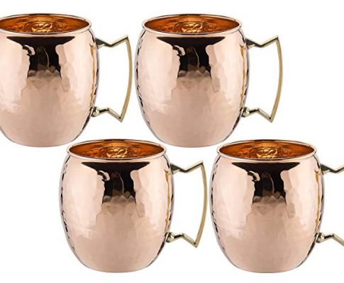 Old Dutch International, Purveyors of the ORIGINAL MOSCOW MULE MUG, 100% Pure Copper, Unlined Hammered Moscow Mule Mug, 16-Ounce, Set of 4 Review