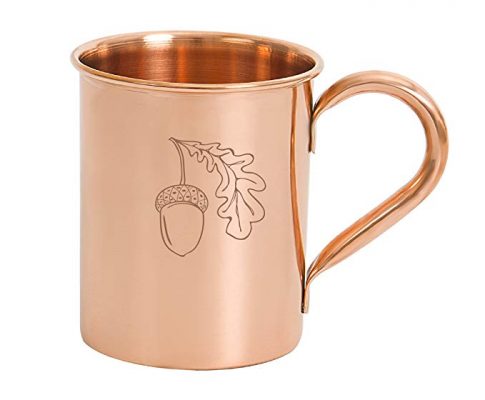 Cathy’s Concepts Harvest Acorn Moscow Mule Copper Mug with Polishing Cloth Review