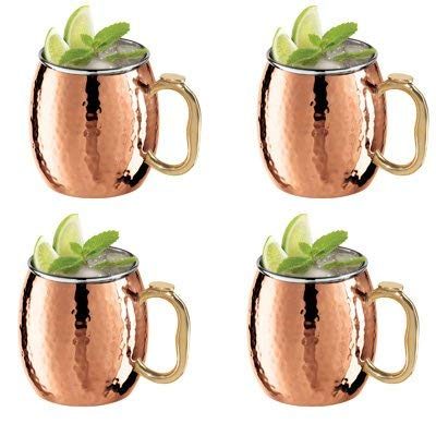 OGGI Hammered Copper Moscow Mule Mug Set of 4 Review