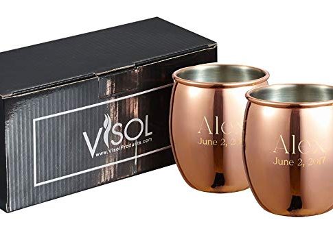 Personalized Moscow Mule Set of 2 with Free Engraving Review