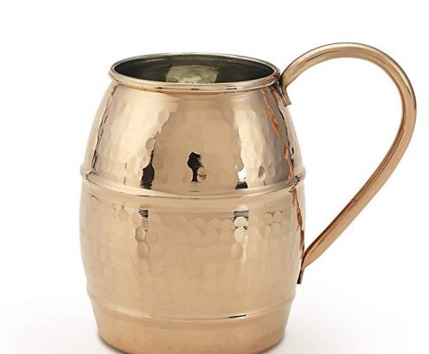 Kuprum Hand Hammered Solid Natural Copper Moscow Mule Cocktail Beer Drinking Mug with Unique Hammer Marks Extra Large 34-Oz Review