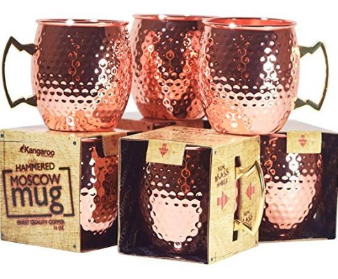 Kangaroo 4-Piece Mule Mug, 16 oz Review