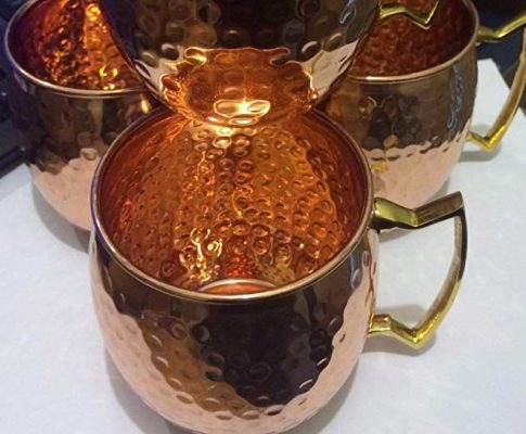 Solid Copper Unlined Hammered Moscow Mule Mug 4 Pack – 16 Oz. * Twilight Parties* Review