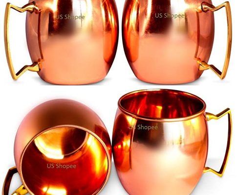 Kangaroo Copper Plated Stainless Steel Mug Brass Handle Review